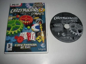 CRAZY MACHINES 2 COMPLETOS con todos los complementos Pc DVD Rom - PUBLICACIÓN RÁPIDA - Imagen 1 de 1