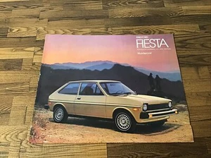 Ford Fiesta 1980 original folleto de ventas 80 Sport Ghia - Imagen 1 de 4