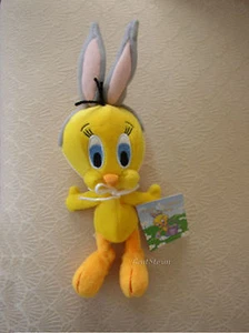 Piolín Pájaro Conejo de Pascua Orejas de Conejo Bolsa de Frijoles Peluche Warner Bros Looney Tunes Nuevo con Etiquetas - Imagen 1 de 1