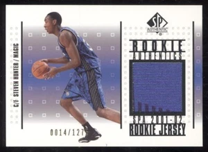 RA-SH Steven Hunter 2001-02 SP Authentic Rookie Jersey /1275 NBA BASKETBALL - Bild 1 von 2