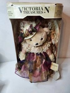 Victorian Treasures Vintage 15" Teddy Bear - Picture 1 of 8