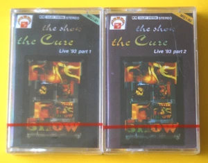 THE CURE *THE SHOW* SEALED PART 1&2 CASSETTES 1993 ~ 32 Y.O. L@@K - Picture 1 of 3