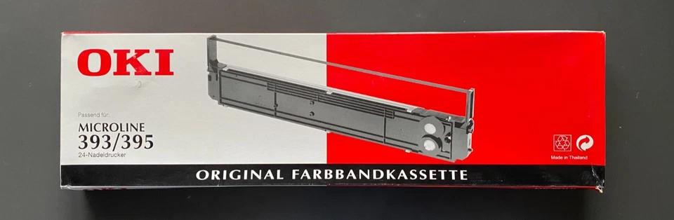 Genuine Oki Ribbon Cartridge - 24 PIN / FOR MICROLINE 393 395 (INC VAT) - Image 1 of 1