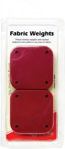 Sew Easy Fabric Weights With Tacked Bottoms 1 Pair Nonslip Weights Hold Securely - Picture 1 of 2