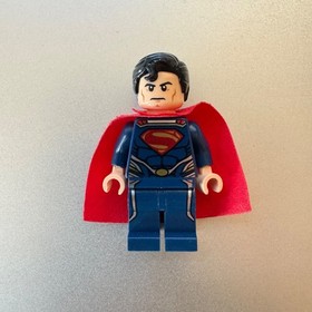 LEGO Superman Minifigure 76003 76009 76002 DC Superheroes Man Of Steel sh077