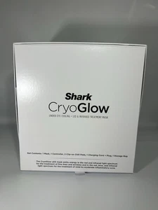Máscara facial LED Shark CryoGlow (modelo FW312) enfriamiento debajo de los ojos/antienvejecimiento CAJA ABIERTA - Imagen 1 de 12