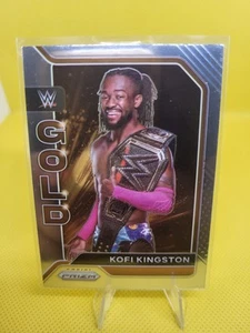 2022 Panini Prizm WWE Gold #12 Kofi Kingston  - Picture 1 of 1