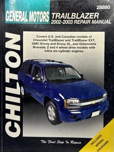 Chilton Repair Manual: Chevrolet Trailblazer, Envoy & Bravada 2002-2009 - 28880 - Picture 1 of 3