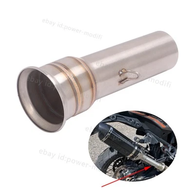 Tubo de escape Mid Link Connect 51 mm puntas modificadas para 1290 Super ADV R 1190 1090 Foto 1 de 4