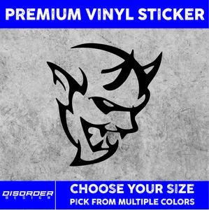 DODGE DEMON [VINYL STICKER]-for Car/Truck WINDW-LAPTOP-FOLDER-YOU PICK COLR/SIZE - Bild 1 von 6