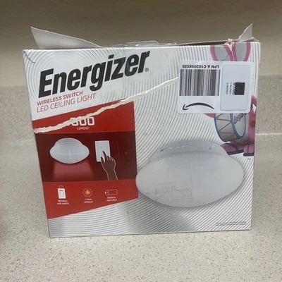 Energizer LED Ceiling Light Motion-Activated Battery Operated R1081 - Image 1 of 3