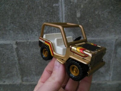 Vintage 1979 Buddy L Corp Jeep Toy Gold Pressed Steel Made in Japan - Image 1 of 4