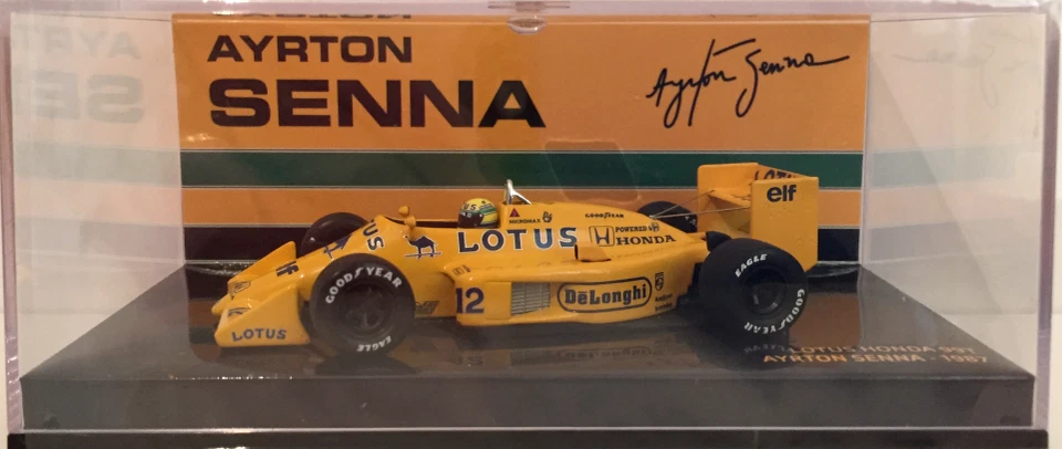 Lotus 99t Ayrton Senna 1987 Minichamps Collection 1/43 modellismo
