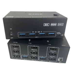 USB Synchronous Controller Adapter Splitter Converter USB HUB KVM switch USB3.0 - Afbeelding 1 van 6