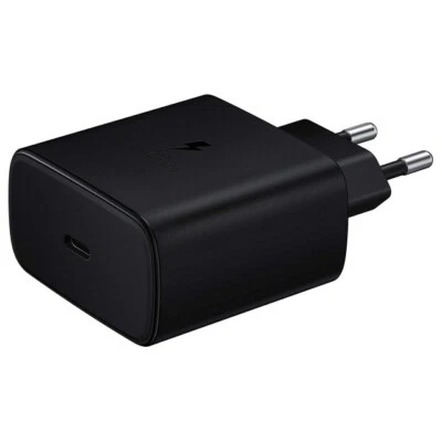 SAMSUNG CARICABATTERIE ORIGINALE USB-C 45W EP-TA845 SUPER FAST CHARGING 78B674A - Immagine 1 di 4