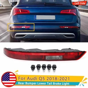 For Audi Q5 2018-2023 Lower Tail Stop Lamp Left Driver Side Rear Bumper Light LH - Picture 1 of 17