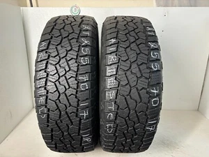 NO SHIPPING ONLY LOCAL PICK UP 2 Tires 255 70 17 Cooper Adventurer AT Force - Picture 1 of 12