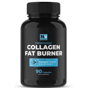 Multi Collagen Protein Peptides Fat Burner Weight Loss Supplements | 90 Capsules - Imagen 1 de 7