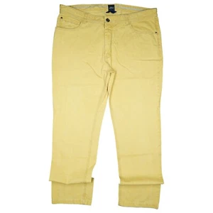 ENGBERS Herren Stretch Jeans Hose Straight Leg XXXL 28 W42 L32 Ocker Übergröße - Bild 1 von 5