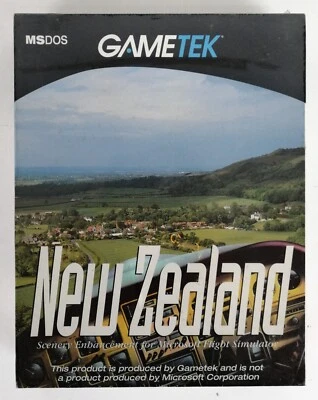 New Zealand Microsoft Flight Simulator - PC - 1993 - New Sealed - Rare* - Image 1 of 4
