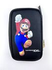 Super Mario Nintendo DS Lite Carrying Case Travel Bag Pouch Black