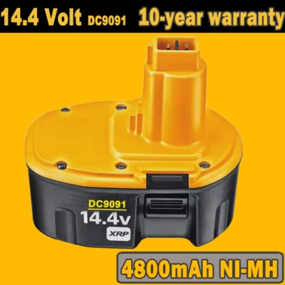 New 14.4V 4800mAH Battery For Dewalt DC9091 DE9094 DW990 DW991 DW983 DC728 TOOLS