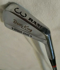 Ram Power Zone Betty King Signature 3 Iron Stainless Steel Shaft Golf Pride Grip - Picture 1 of 10