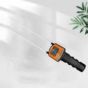 Stroh Heu Getreide Feuchtigkeitsmessgerät Messgerät Digital LCD Feuchtemesser DE - Bild 1 von 14