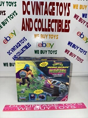 1993 Playmates Teenage Mutant Ninja Turtles Mutations Road Ready Shredder NEW - Image 1 of 4