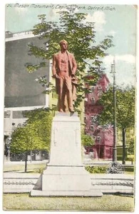 Vintage PC; Mason Monument, Capital Park; Detroit, Mich. - Picture 1 of 1