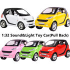 1/32 Pull Back Diecast Car Model Toy Kids Xmas NY Gift With Sound&Light Effect A