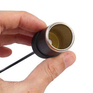 USB C Male To 12V Car Cigarette Lighter Socket Female Converter Adapter Cable - Picture 1 of 13