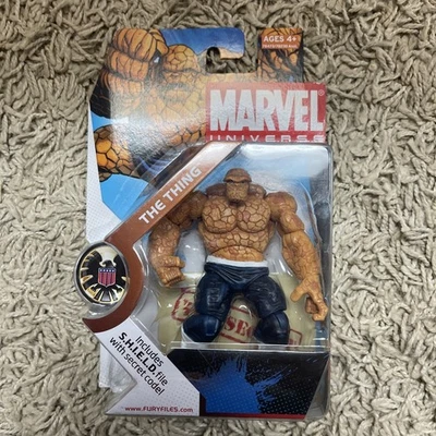 Marvel Universe 3.75 Inch The Thing  Figure #19 Hasbro Sealed New Fantastic Four - image 1 of 4