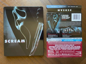 SCREAM 2022 4K UHD+Blu-ray STEELBOOK Limited Edition OOP Best Buy BONUS FEATURES - Picture 1 of 6