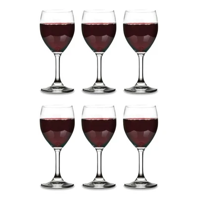 11.5 Ounce Wine Glasses, Set of 6 Glasses for Red and White Wine With Stem, C... - Image 1 of 4