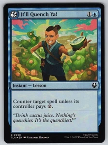 It'll Quench Ya! C Avatar: The Last Airbender #58 NM Foil - Picture 1 of 2