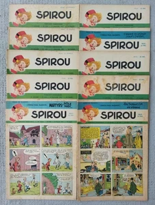 - SPIROU. EQUIVALENCE ALBUM 36 (NUMÉROS 664 à 676 SAUF 667, 668 & 674) - 1951 - Picture 1 of 1