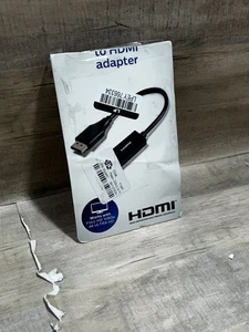 Philips Display Port auf HDMI Adapter schwarz Konverter - Bild 1 von 2