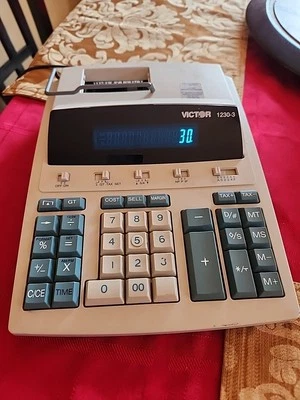 victor calulater 1230-3 - Image 1 of 4