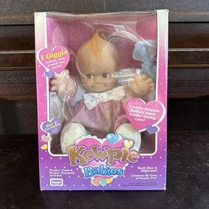 VINTAGE KEWPIE BABIES DOLL NIB 16" SOFT BODY ROSE ART GIGGLES 1993 - Picture 1 of 4