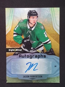 2021-22 Upper Deck Synergy Autographs Jason Robertson #A-JR (AU) - Bild 1 von 2