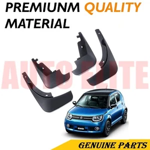 Fits For Maruti Suzuki Ignis Alpha Zeta Model Front Mud Flap Rear Mud Flap Guard - Picture 1 of 6