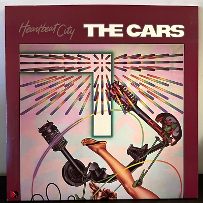 THE CARS - Heartbeat City (Top Copy!) (1984) - 12" Vinyl Record LP - EX - Image 1 of 4