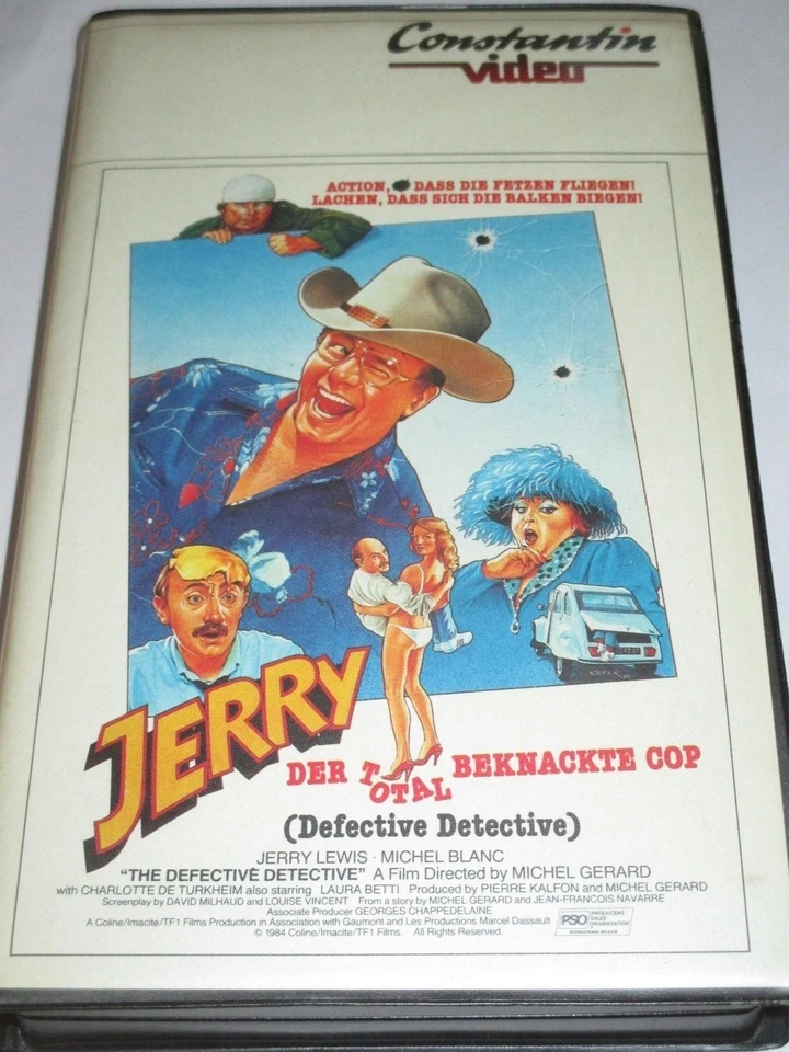 Jerry der total beknackte Cop - VHS/Komödie/Jerry Lewis/Constantin Video - Bild 1 von 1