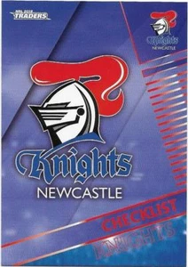 2018 NRL Traders Base Card (071) KNIGHTS Checklist - Picture 1 of 1
