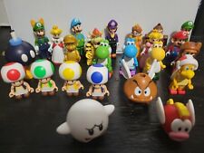 K’Nex Knex Nintendo Super Mario Lot of 39 Figures! Bowser, Yoshi, Luigi