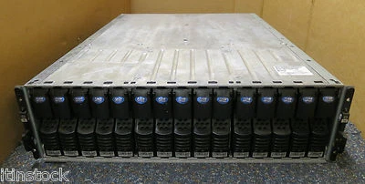 EMC 100-561-721 Dell HK392 Storage Array 15x 73GB HDD 2x Controllers 2x PSU - Image 1 of 4