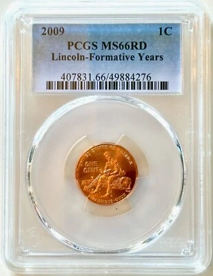 2009 1C PCGS MS66RD Lincoln-Formative Years - Image 1 of 3