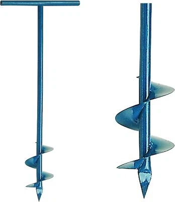 LIF TRIVELLA A MANO ø10CM H95cm - CAVABUCHE - IN ACCIAIO VERNICIATO