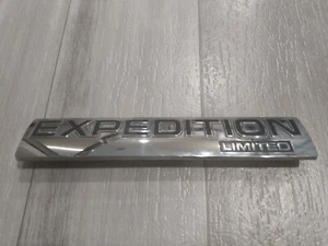 Ford Expedition Limited Rear Liftgate Trunk Emblem 9L14-7843156-CA - Picture 1 of 3